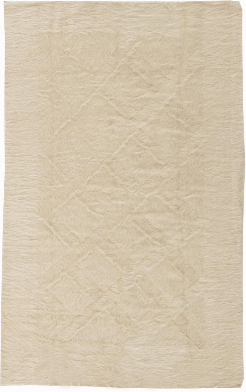 Doris Leslie Blau Modern Goat Hair Beige Taurus Collection Rug