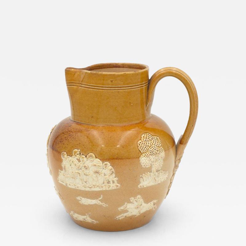 Doulton Bargeware Pitcher England 19th century
