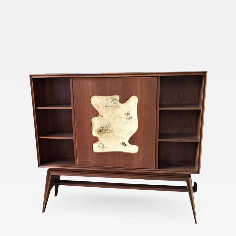 Dry Bar Book Case Cabinet