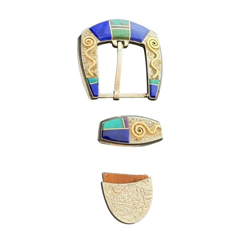 Duane Maktima belt buckle ranger set 2026 14 kt gold