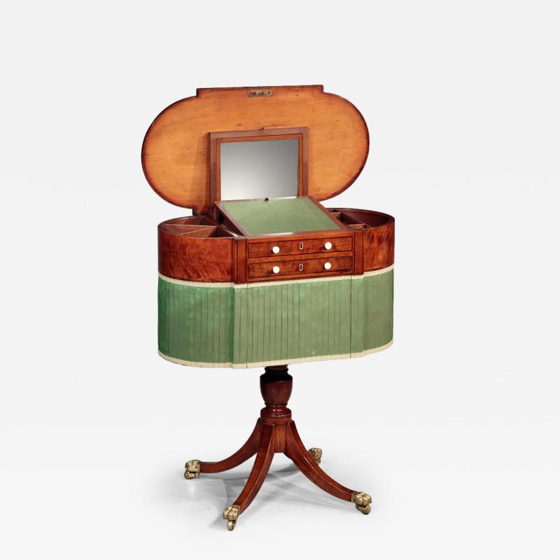 Duncan Phyfe NEOCLASSICAL WORK TABLE