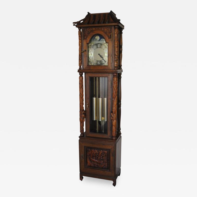 Dutch Chinoiserie Tallcase Clock