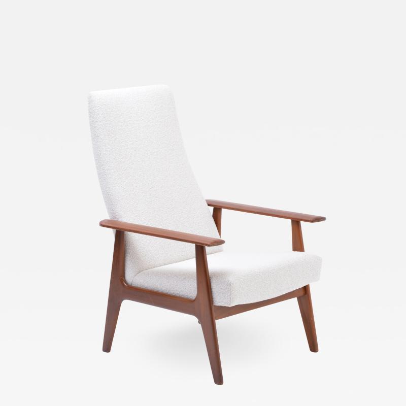 Dutch Mid Century Modern Teak Lounge Chair by Topform