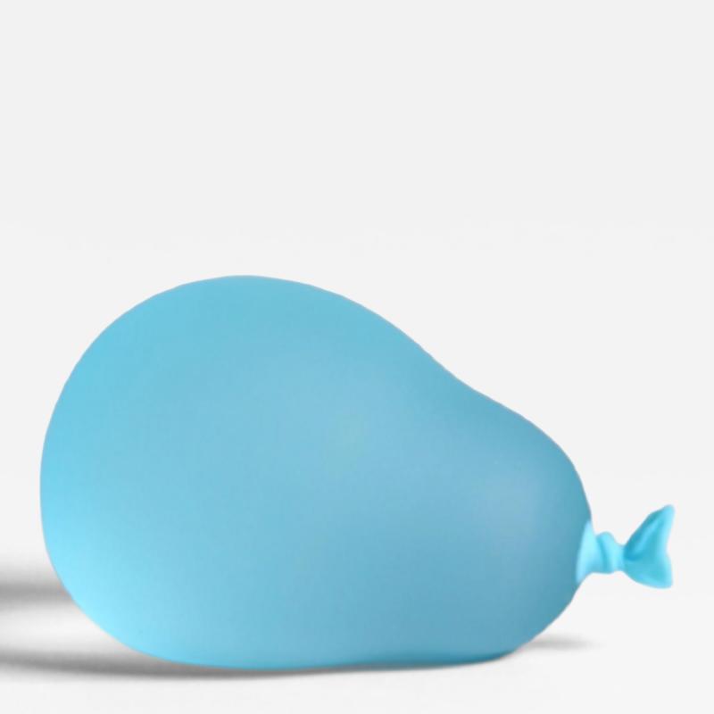 Dylan Martinez Glass Sculpted Water Balloon Light Blue