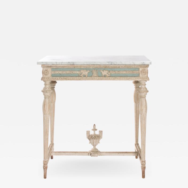 EARLY 19TH CENTURY SWEDISH EMPIRE CONSOLE