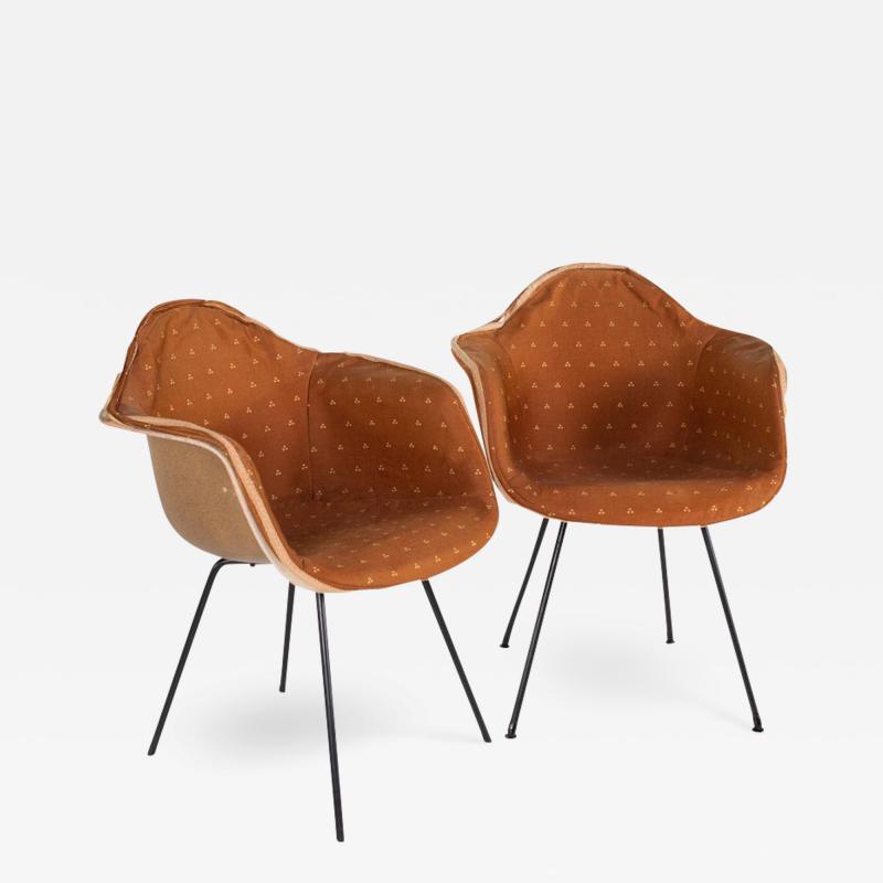 Eames For Herman Miller Mid Century Lounge Chair Pair