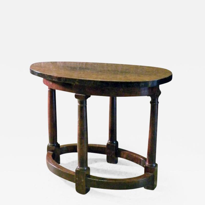 Early 17th Century Italian Oval Center Table