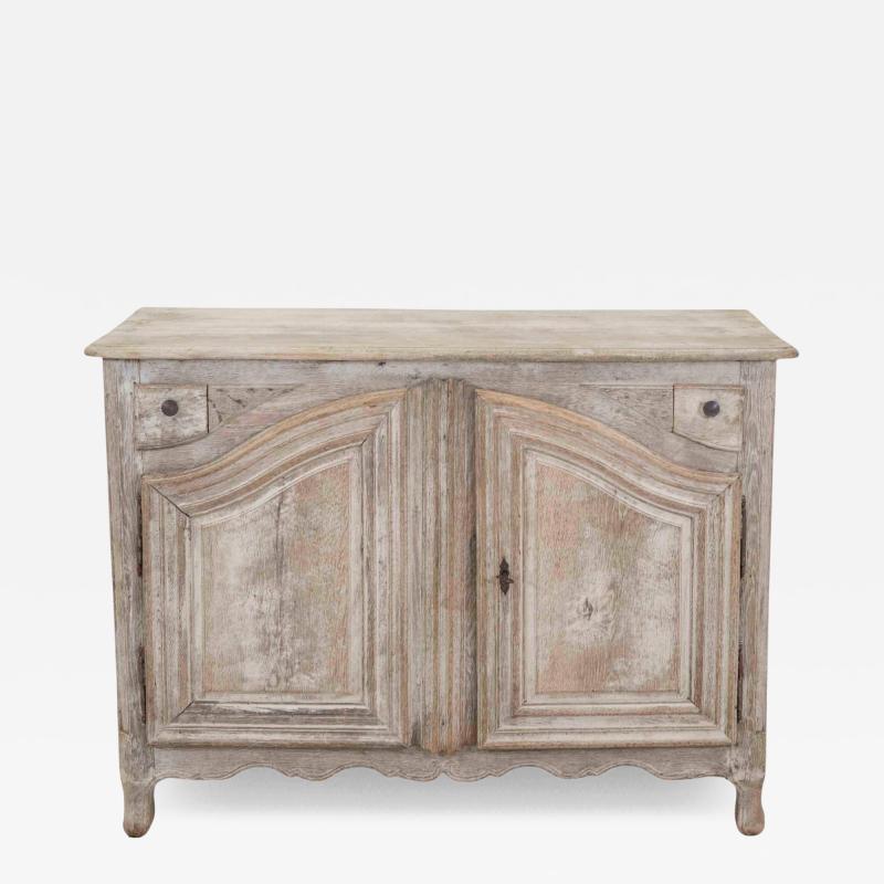 Early 18th Century Bleached Oak Hunting Sideboard