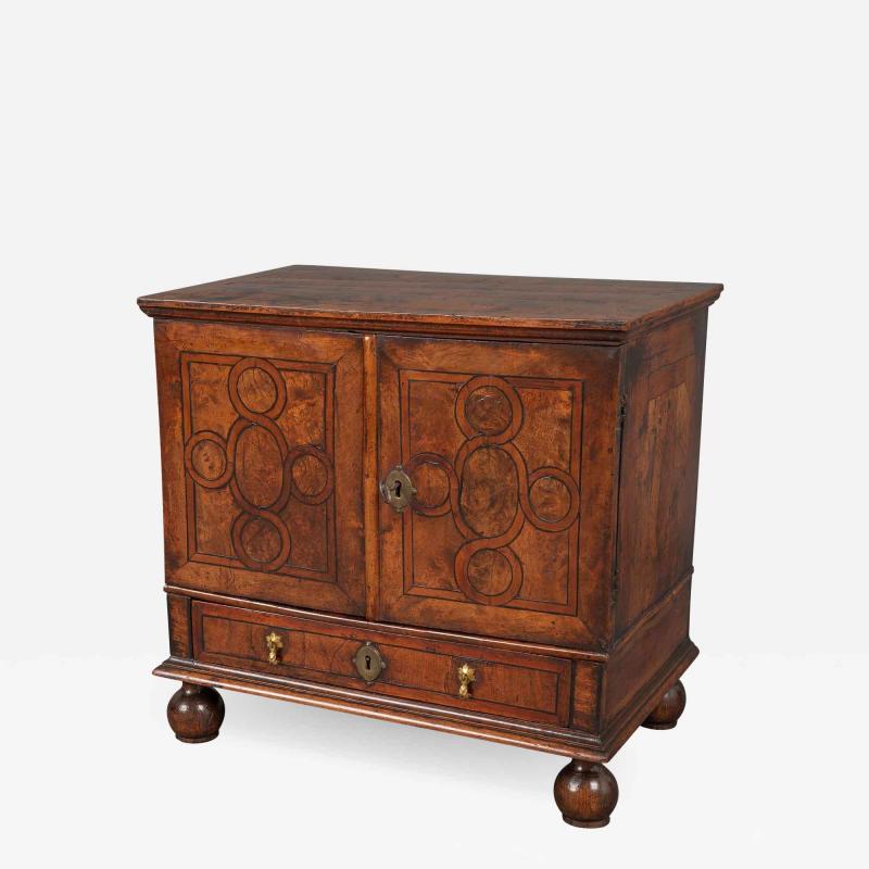 Early 18th Century Walnut Table Cabinet