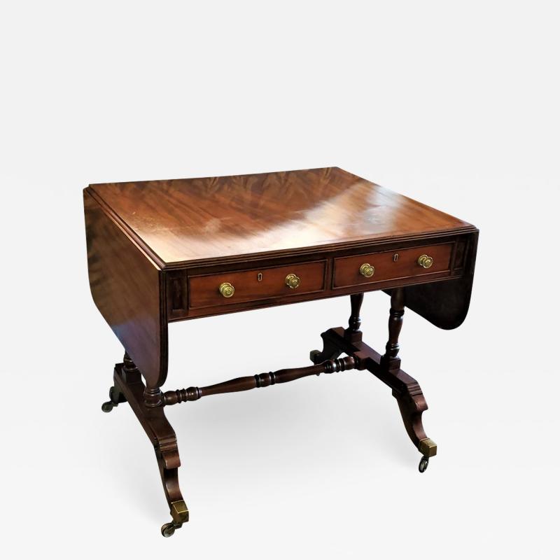 Early 19th Century English Regency Sofa Table