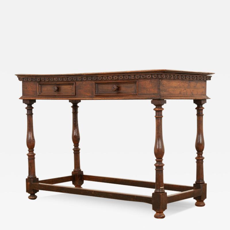 Early 19th Century Italian Walnut Console