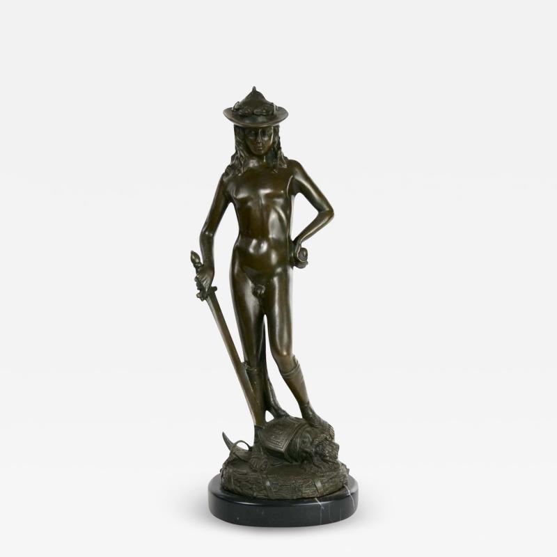 Early 20th Century Donatello Bronze Sculpture