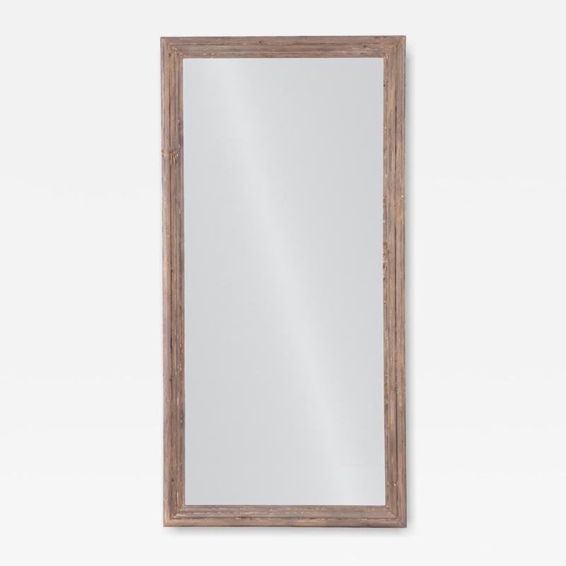 Early 20th Century French Molded Frame Floor Mirror 
