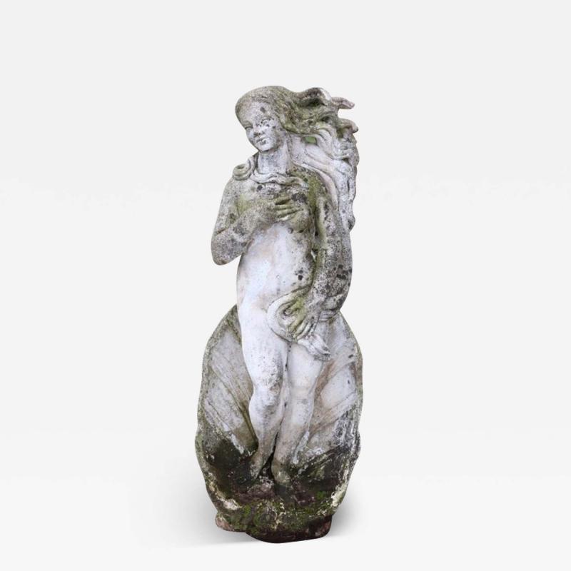 Early 20th Century Italian Garden Statue Venus Goddess of Beauty 