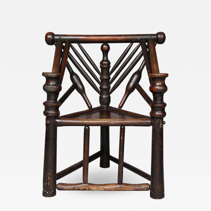 Early English or Scottish Turners Chair