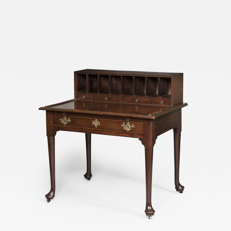 Early Georgian Mahogany Writing Desk Bureau