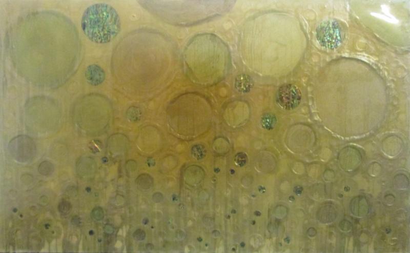 Early Work of Sylvia Hommert LA Untitled Painting