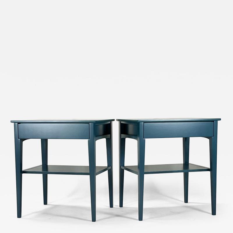 Eben Blaney Niti Night Stands in Custom Blue Lacquer