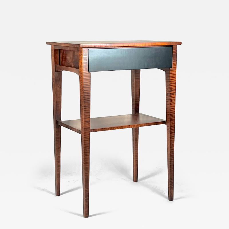 Eben Blaney Niti Side Table in Tiger Maple