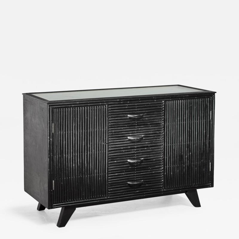 Ebonized oak sideboard by Angraves