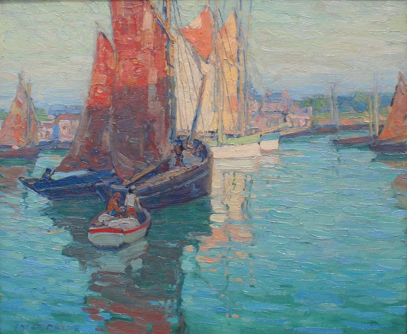 Edgar Alwin Payne Brittany Boats