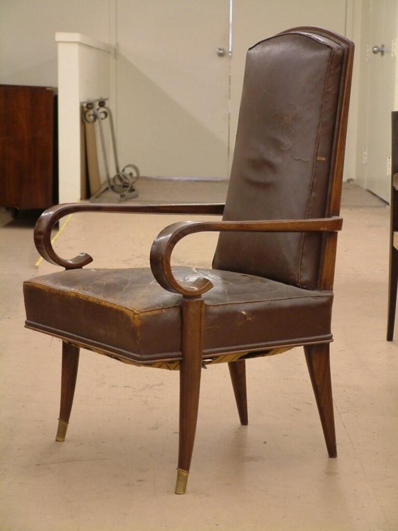 Edgar Brandt - Edgar Brandt single armchair