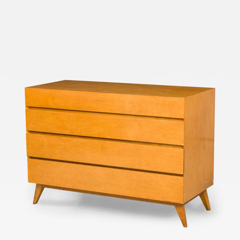 Edmond Spence Edmond Spence Mid Century American Wooden 4 Drawer Chest
