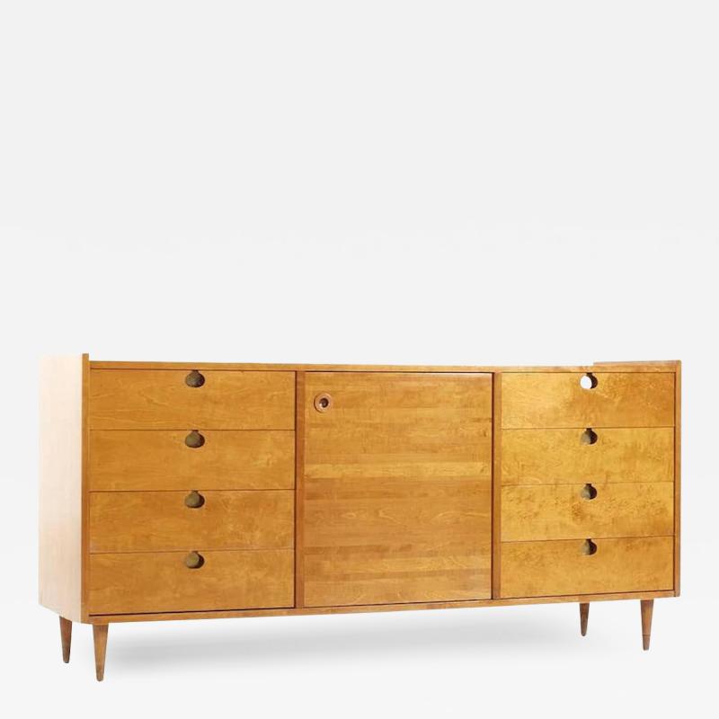 Edmond Spence Edmond Spence Mid Century Maple Lowboy Dresser