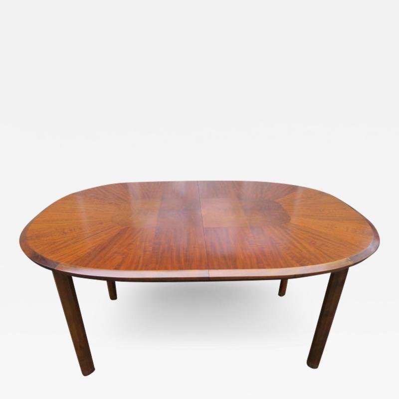 Edmond Spence Wonderful Edmond J Spence Walnut Oval Dining Table Mid Century Modern