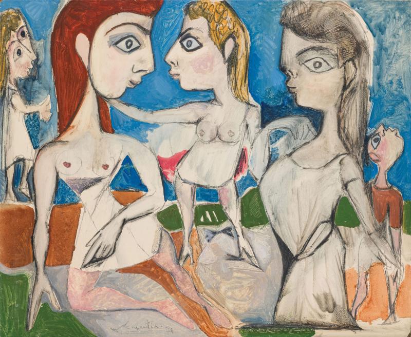 Edoardo Perrone di San Martino Edoardo Perrone di San Martino Figure femminili 1976