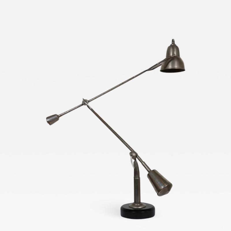 Edouard Buquet Articulated table lamp by Edouard W Buquet circa 1930