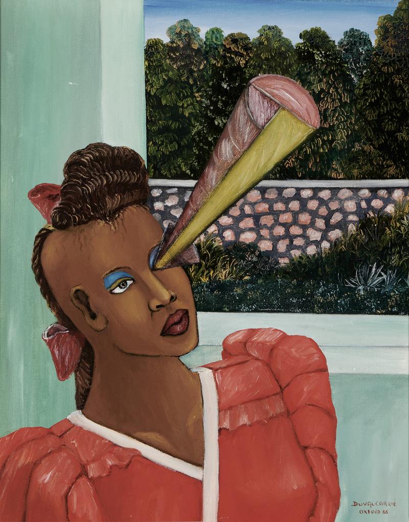 Edouard Duval Carri The Vision Surreal Black Female Portrait
