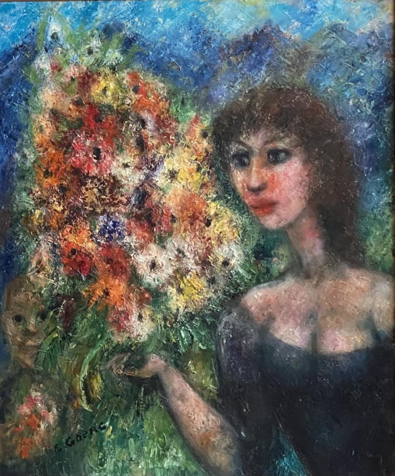 Edouard Goerg Cueillette de fleurs dans lEsterel