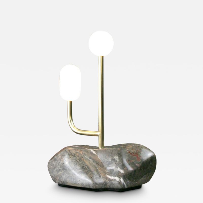 Edouard Sankowski Krzywda ML 90 Marble Lamp by Edouard Sankowski for Kryzwda