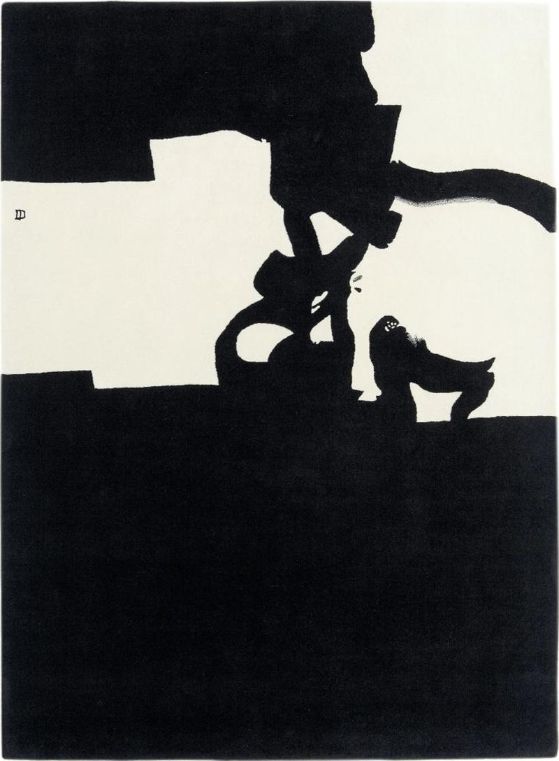 Eduardo Chillida Collage 1966 Rug by Eduardo Chillida for Nanimarquina