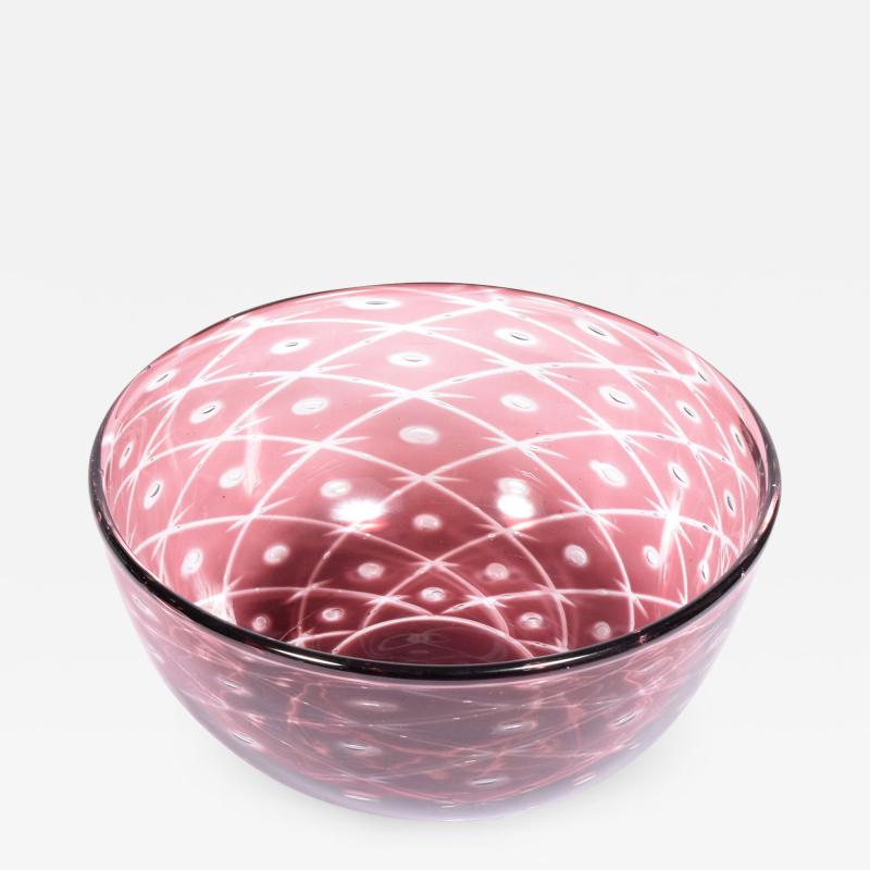 Edward Hald Graal Bowl byEdward Hald for Orrefors 1939