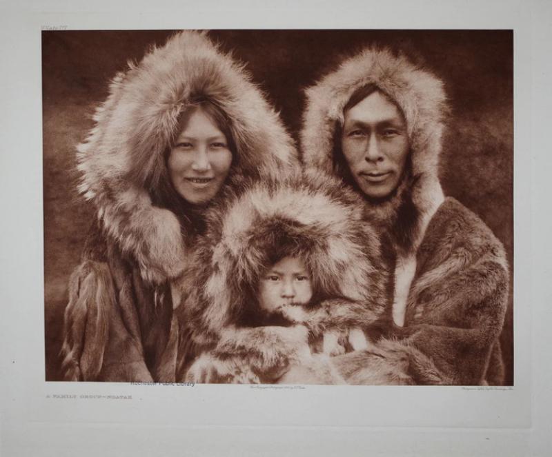 Edward S Curtis EDWARD S CURTIS 1868 1953 FAMILY NOATAK PL 717