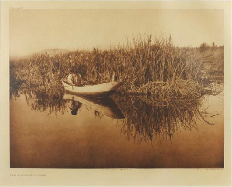 Edward S Curtis The Klamath Hunter by Edward S Curtis Photogravure 1923