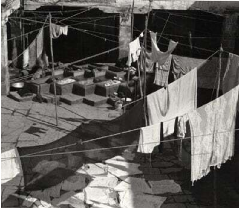 Edward Weston Casa de Vecindad Neighborhood House 1926 printed later by Cole Weston