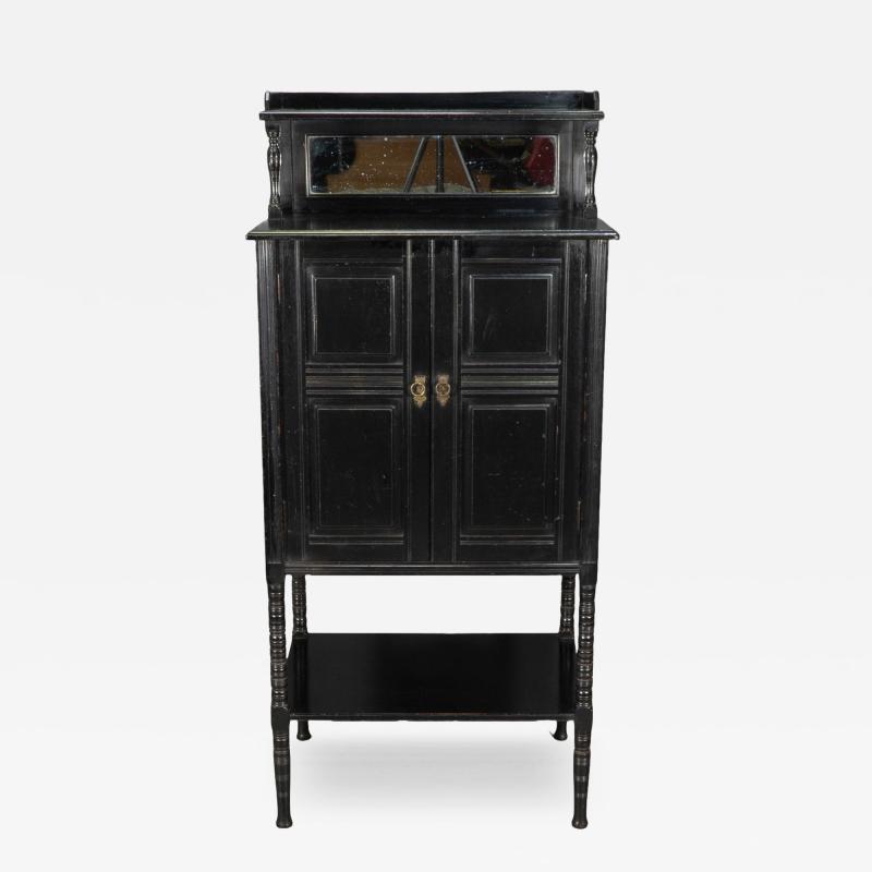 Edward William Godwin Style of E W Godwin An Aesthetic Movement Ebonized Cabinet