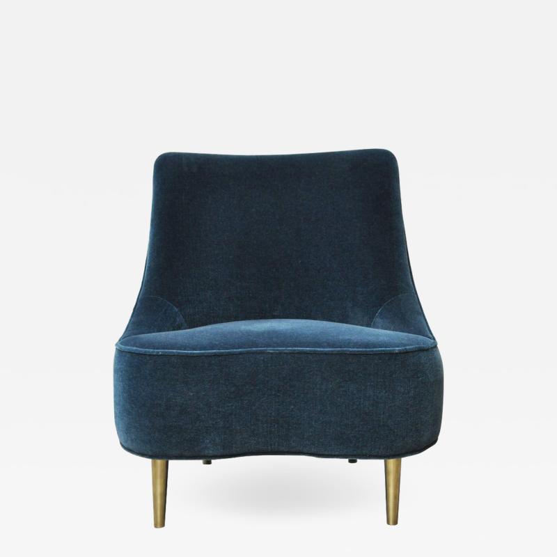 Edward Wormley Dunbar Teardrop Chair by Edward Wormley