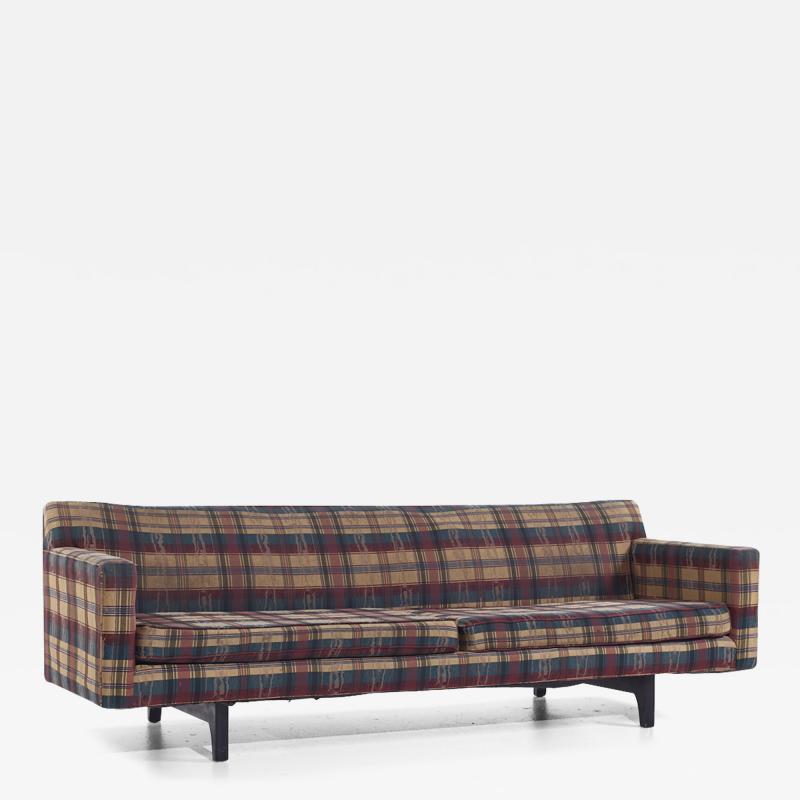 Edward Wormley Edward Wormley for Dunbar Mid Century Bracket Back Sofa