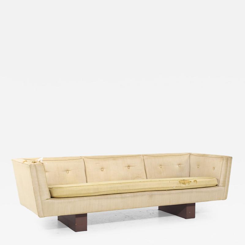 Edward Wormley Edward Wormley for Dunbar Mid Century Double Arm Sofa