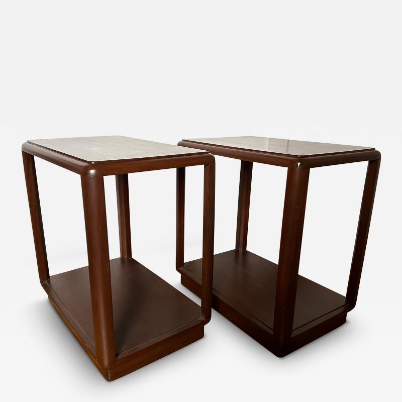 Edward Wormley Edward Wormley for Dunbar Pair of Model 2256 End Tables