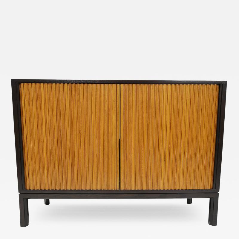 Edward Wormley Edward Wormley for Dunbar Rare Chest with Tambour Doors