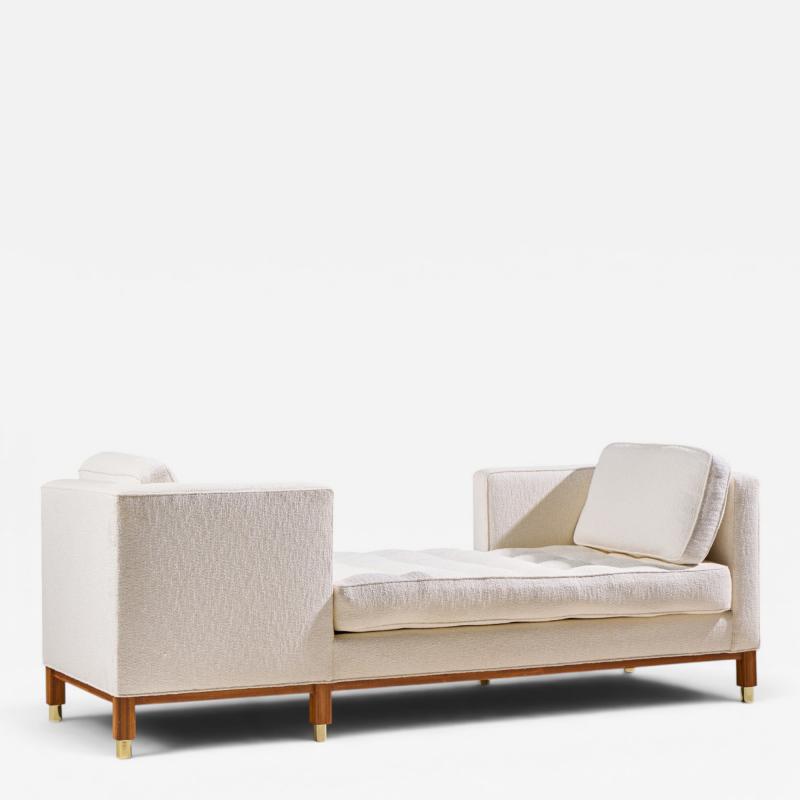 Edward Wormley Edward Wormley for Dunbar Style Mid Century T te T te Sofa