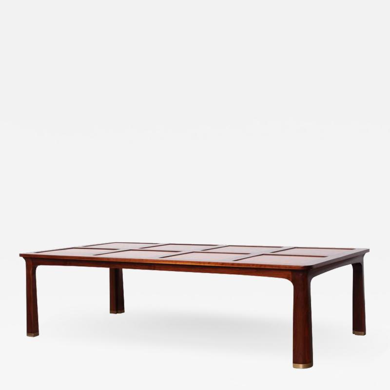 Edward Wormley Large Coffee Table by Edward Wormley for Dunbar