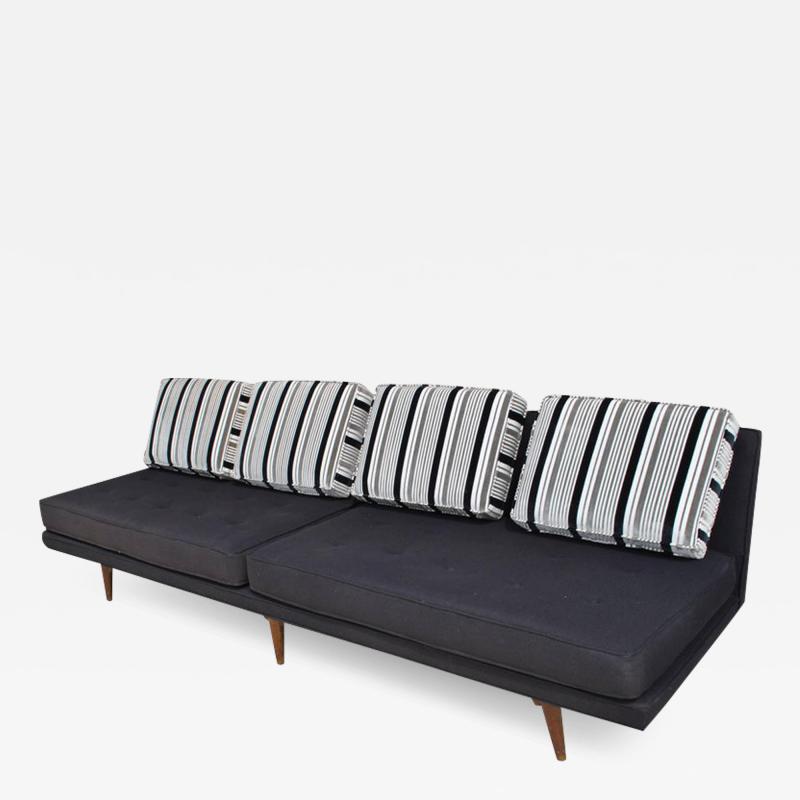Edward Wormley Midcentury 5526 Wormley Dunbar Armless Sofa