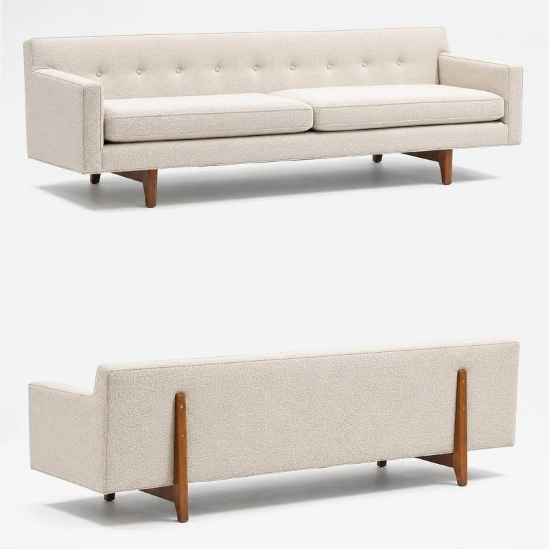 Edward Wormley Pair of Bracket Sofas by Edward Wormley