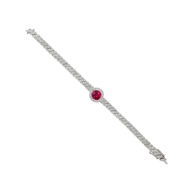Edwardian Burma Ruby Bracelet